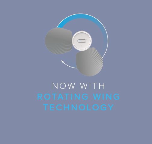 Now with rotating wing technology.