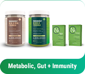Metabolic, Gut + Immunity supplements