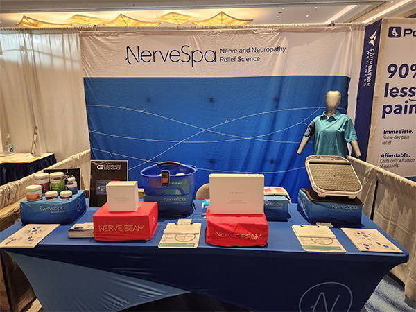 Pain Management Tech exhibits at the 2024 National Chiro Show Orlando