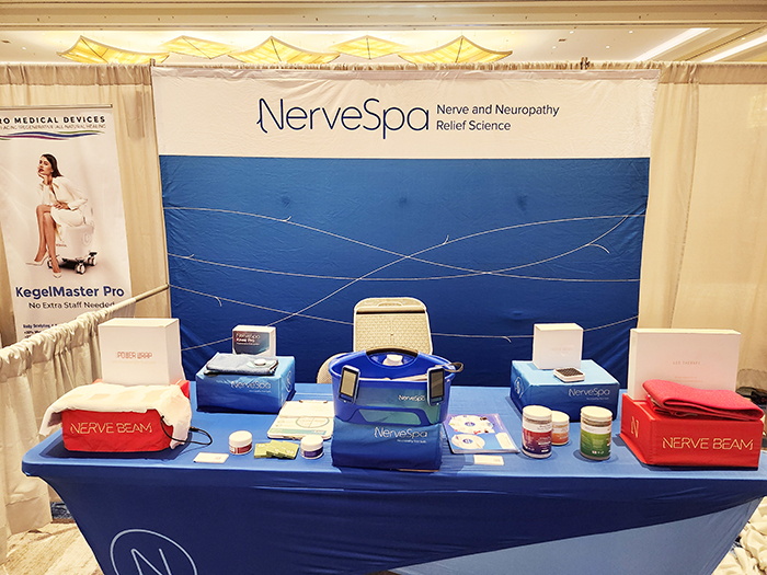 Pain Management Technologies exhibits at the 2025 National Chiropractic show in Orlando